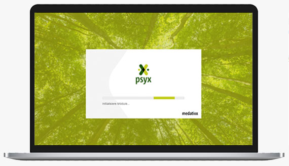 Praxissoftware psyx – für Psychotherapiepraxen & Psychotherapeuten